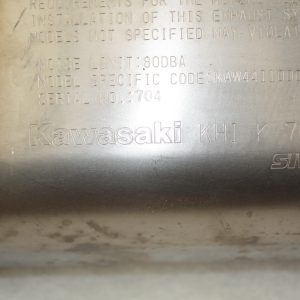 Kawasaki Ninja ZX10R 2023 Exhaust / Muffler / Silencer KHI K 704 - Image 6