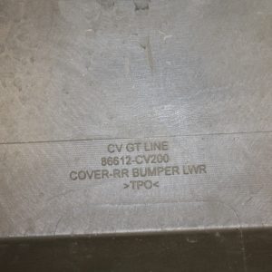 Kia EV6 GT Line Rear Bumper Lower Section 2022 TO 2024 86612-CV200 Genuine - Image 17