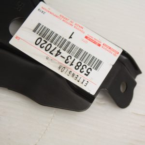 Lexus ct200 front wing extension right 2012 53813-47020 - Image 5