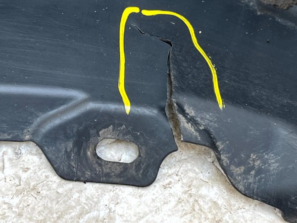 Mazda 3 Front Left Wheel Arch Liner Splash Guard 2013 TO 2019 B45AK7016 Genuine 178560614235 10