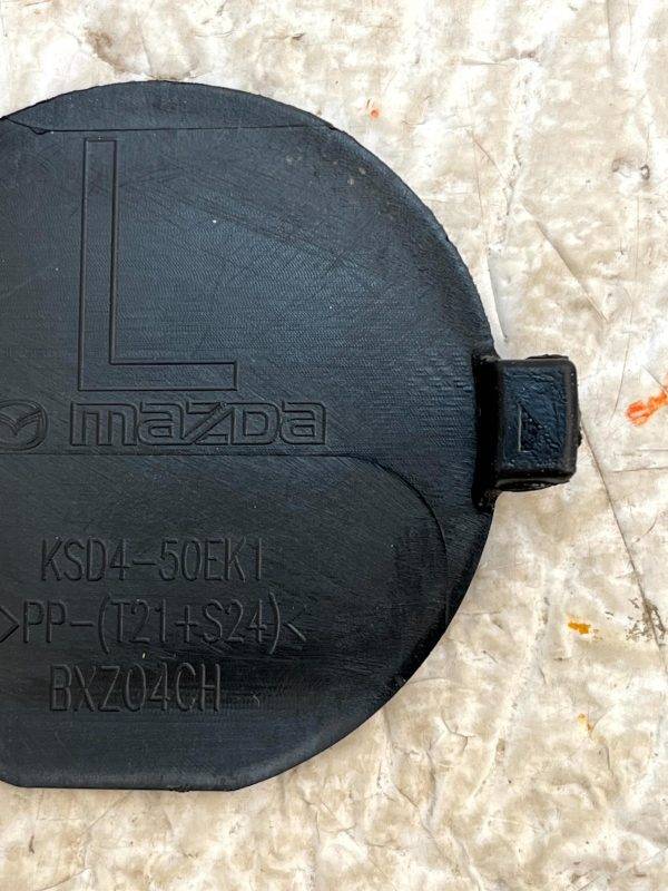 Mazda CX-5 Rear Bumper Tow Hook Eye Cap Cover 2023 TO 2026 KSD4-50EK1 Genuine 5 Mazda CX 5 Rear Bumper Tow Hook Eye Cap Cover 2023 TO 2026 KSD4 50EK1 Genuine 178461803735 6