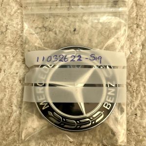 Mercedes A Class Front Hood Bonnet Wreath Flat Emblem Badge A0008171801 Genuine - Image 13