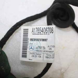 Mercedes A Class W176 Rear Right Door Wiring Loom 2012-2015 A1765406708 Genuine - Image 13