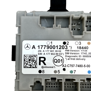 Mercedes A Class W177 Rear Left Door Control Module Unit A1779001203 Genuine - Image 3