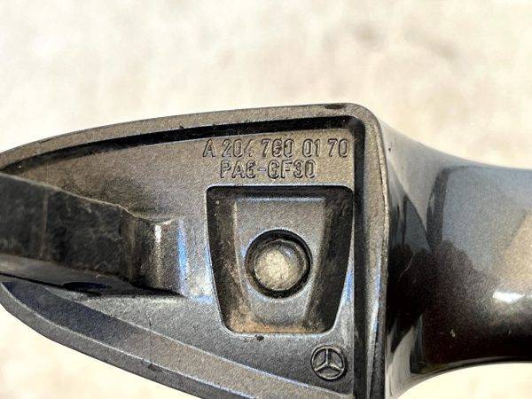 Mercedes C Class W204 Left Side Exterior Door Handle 07 14 A2047600170 Genuine 178236514765 16
