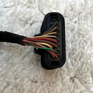 Mercedes C Class W204 PDC Parking Sensor Loom Plug Connector A0001534524 Genuine - Image 7