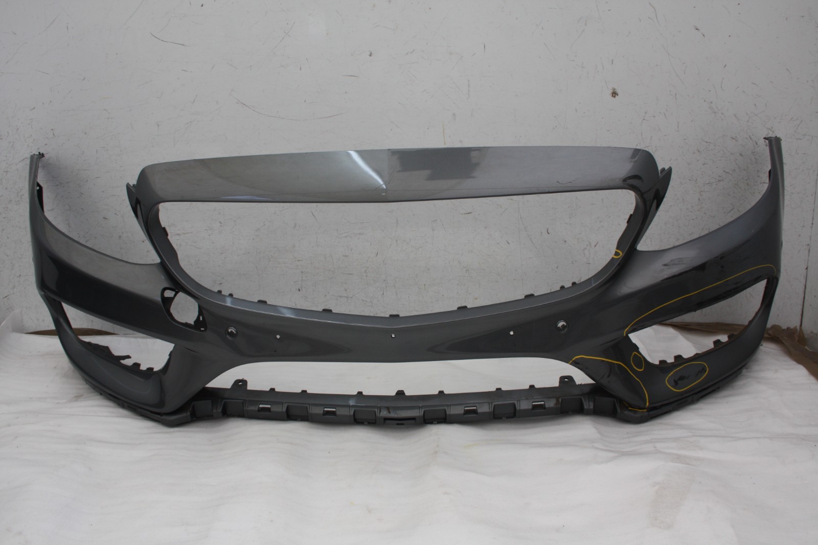 Mercedes C Class W205 AMG Front Bumper 2014 – 2018 A2058850925 Genuine *DAMAGED*