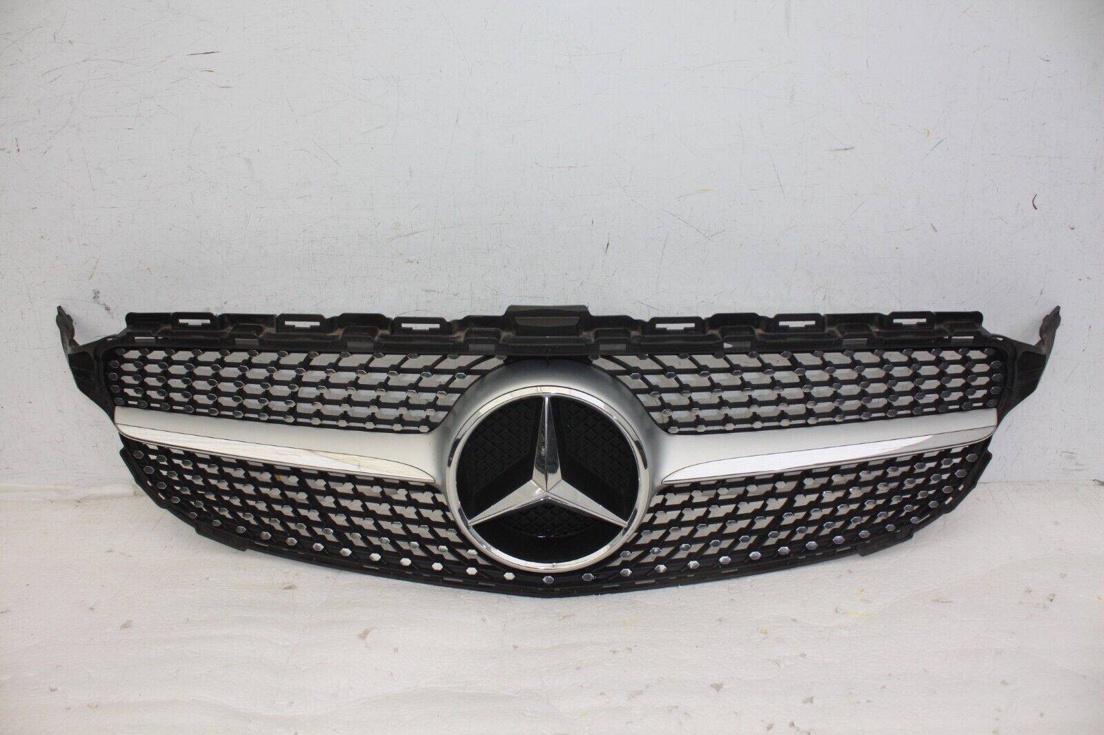Mercedes-C-Class-W205-AMG-Front-Bumper-Grill-2014-TO-2018-A2058804383-Genuine-176428101285