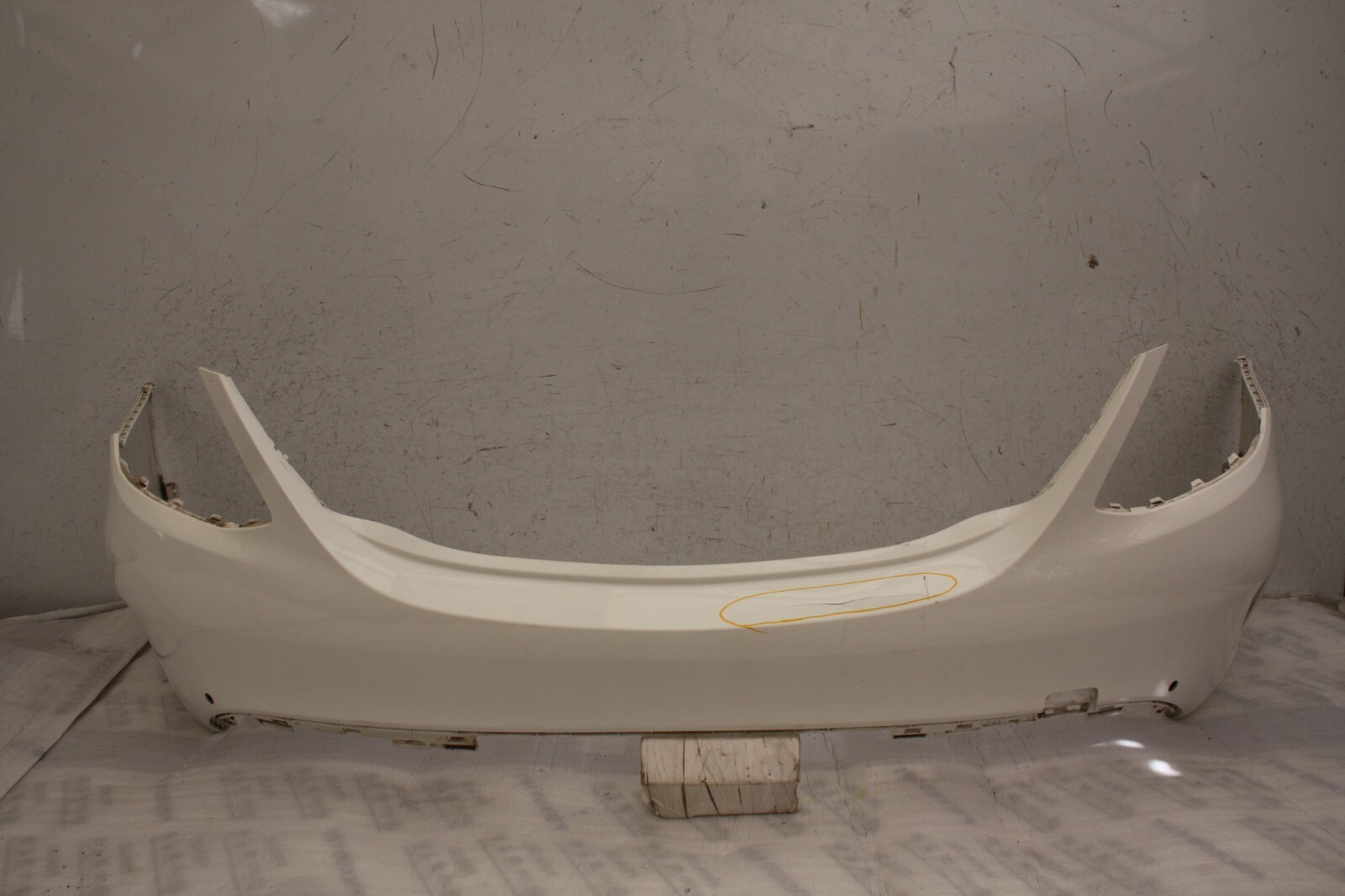 Mercedes C Class W205 AMG Rear Bumper 2014 TO 2018 A2058555738 Genuine *DAMAGED*