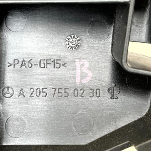 Mercedes C-Class W205 Rear Tailgate Lock Cover Panel 14-18 A2057550230 Genuine - Image 13