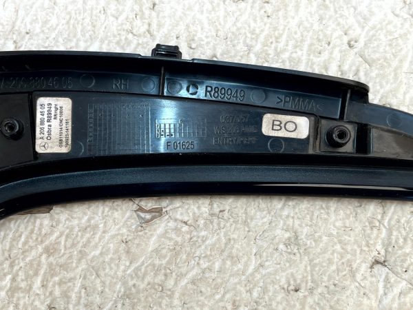 Mercedes C Class W206 AMG Rear Bumper Right Trim 2022 ON A2068804605 Genuine 178427586175 7