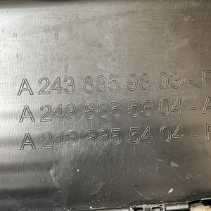 Mercedes EQB X243 Rear Bumper Lower Diffuser 2022 ON A2438852202 Genuine - Image 15