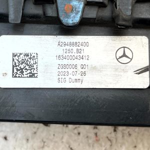Mercedes EQE X294 Front Upper Center LED Light Trim 2023 ON A2948882400 Genuine - Image 13