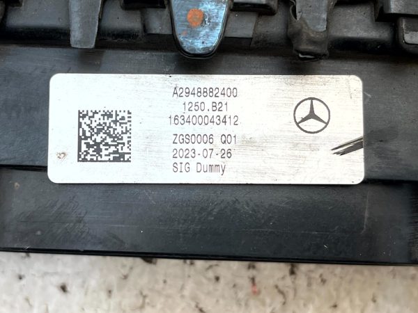 Mercedes EQE X294 Front Upper Center LED Light Trim 2023 ON A2948882400 Genuine 178502980515 13
