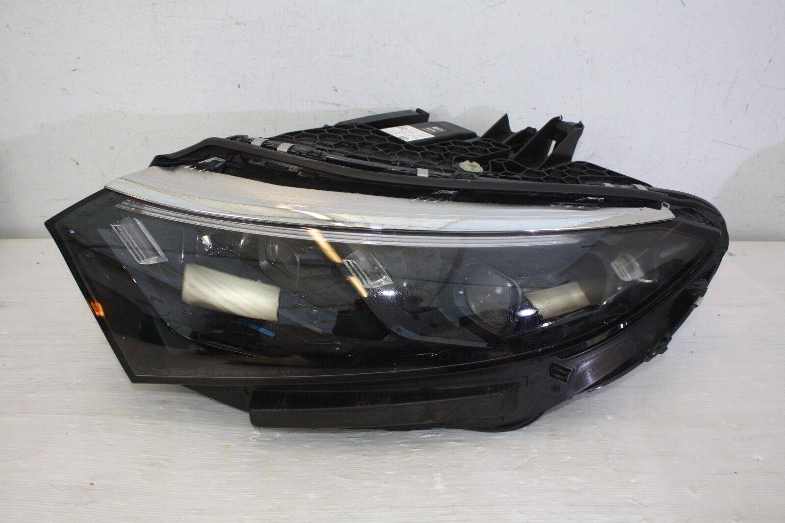 Mercedes EQS V297 Left Side LED Headlight 2022 A2979062103 Genuine DAMAGED 176052130135