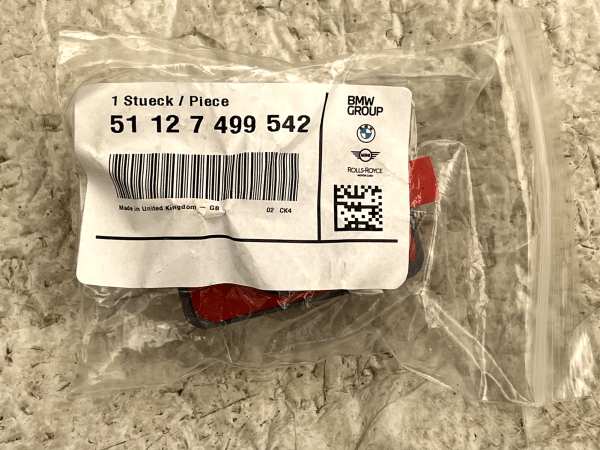 Mini One Cooper F56 F55 Front PDC Parking Sensor Mount 51127499542 Genuine 178507815565 13