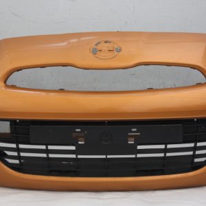 Nissan Micra K13 Front Bumper 2011 TO 2013 62022-1HA0H Genuine *DAMAGED* - Image 3