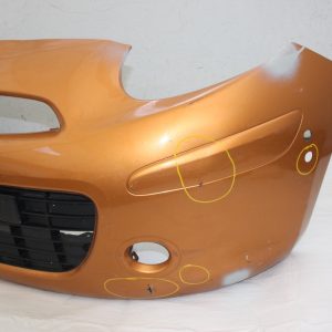 Nissan Micra K13 Front Bumper 2011 TO 2013 62022-1HA0H Genuine *DAMAGED* - Image 4