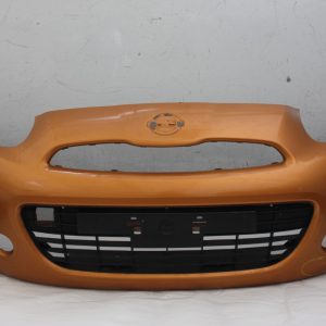 Nissan Micra K13 Front Bumper 2011 TO 2013 62022-1HA0H Genuine *DAMAGED*