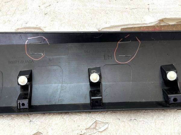Nissan Qashqai J12 Front Left Door Molding Trim 2021 TO 2024 80871 6UA0A Genuine 178508149845 9