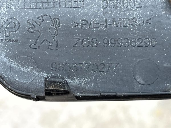 Peugeot 3008 Mk2 Front Bumper Tow Eye Cap Cover 2020 TO 2024 9836770277 Genuine 11 Peugeot 3008 Mk2 Front Bumper Tow Eye Cap Cover 2020 TO 2024 9836770277 Genuine 178507815375 12