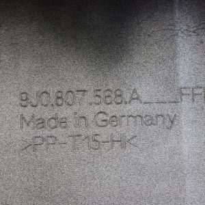 Porsche Taycan Rear Bumper Diffuser 2020 ON 9J0807568A Genuine *DAMAGED* - Image 9