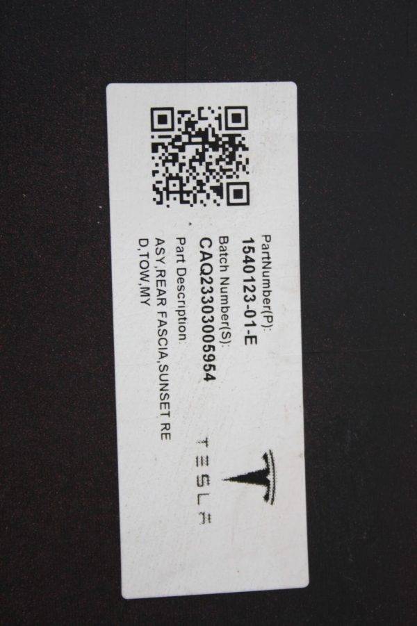 Tesla Model Y Rear Bumper 2022 TO 2025 1494005 00 B Genuine 178510567715 15