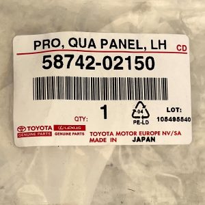Toyota Auris Rear Left Quarter Panel Protector 2012 To 2019 58742-02150 Genuine - Image 11