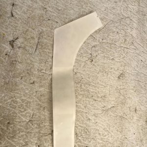 Toyota Auris Rear Left Quarter Panel Protector 2012 To 2019 58742-02150 Genuine - Image 3