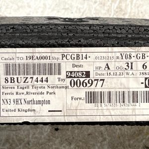 Toyota Corolla E21 Front Bumper Impact Absorber Foam 2019 ON 52611-02520 Genuine - Image 16