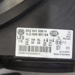 VW Golf Mk6 Front Right Side Headlight 2009 TO 2013 5K2941006H Genuine - Image 12