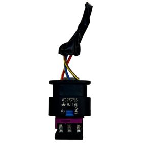 VW Golf Polo PDC Parking Sensor Wiring Harness Plug Connector 4F0973703 Genuine