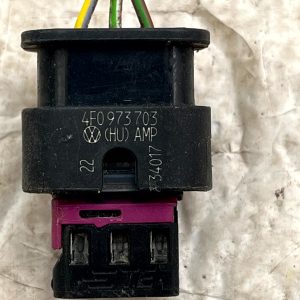 VW Golf Polo Parking Sensor Wiring Loom Harness Plug Connector 4F0973703 Genuine - Image 9
