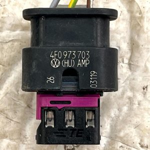 VW Golf Polo Parking Sensor Wiring Loom Harness Plug Connector 4F0973703 Genuine - Image 9
