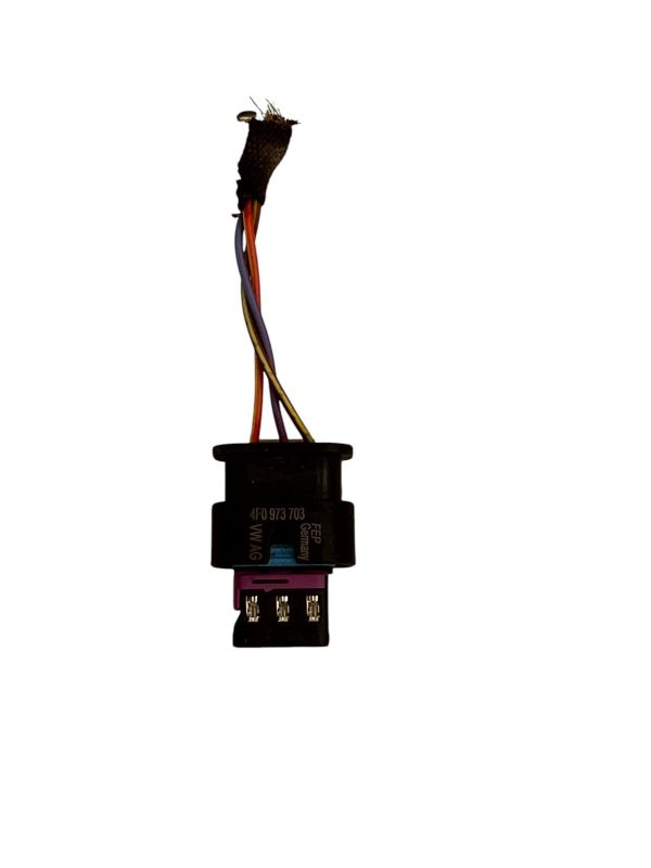 VW-Golf-Polo-Parking-Sensor-Wiring-Loom-Harness-Plug-Connector-4F0973703-Genuine-178108031105
