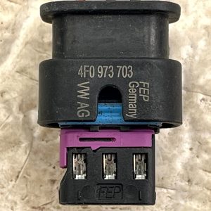 VW Golf Polo Parking Sensor Wiring Loom Harness Plug Connector 4F0973703 Genuine - Image 9