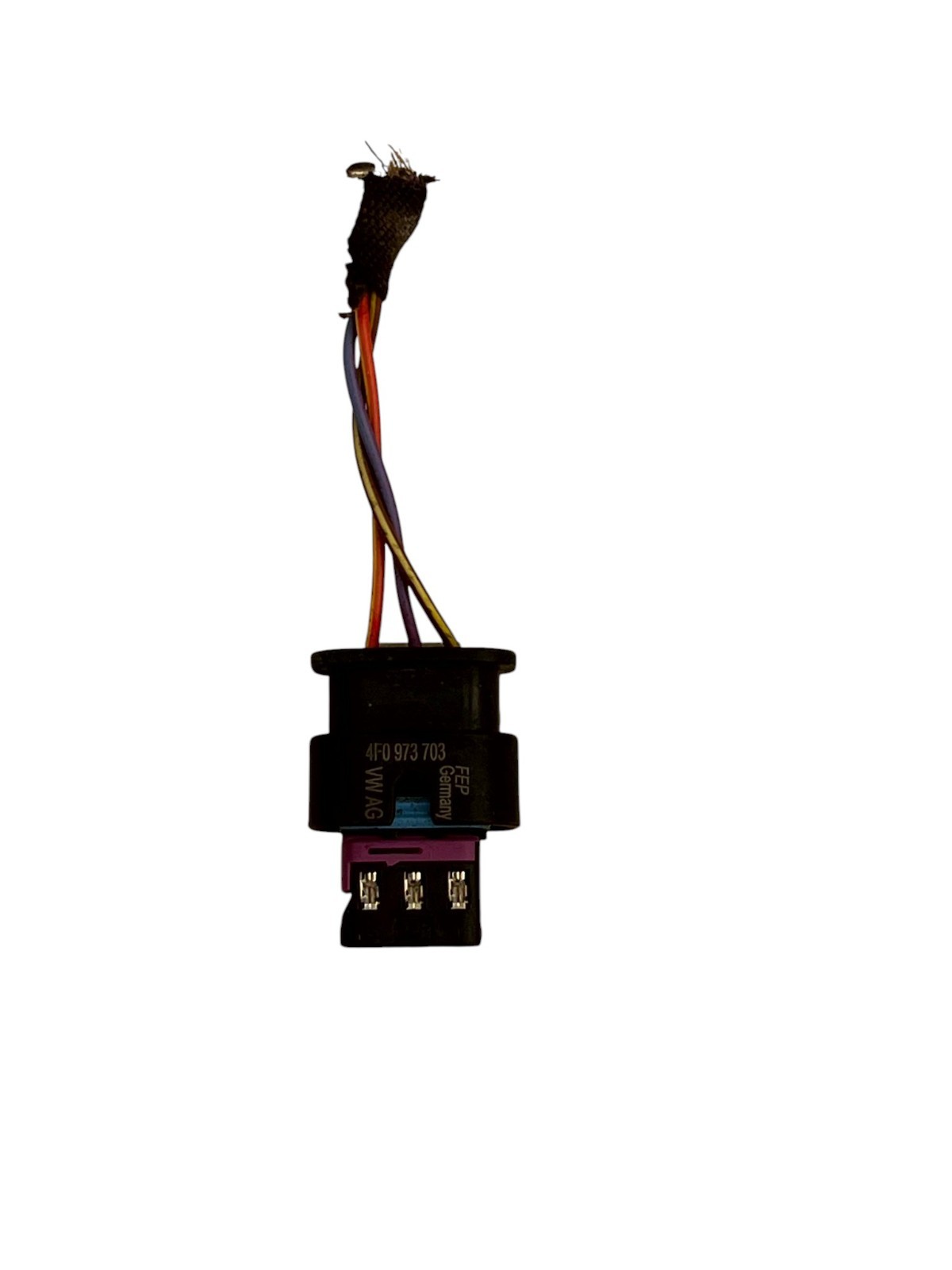 VW Golf Polo Parking Sensor Wiring Loom Harness Plug Connector 4F0973703 Genuine