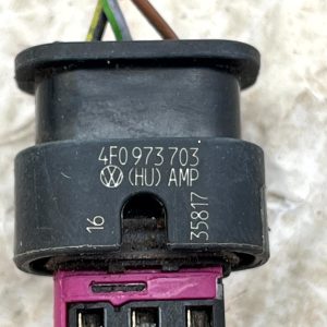 VW Golf Polo Parking Sensor Wiring Loom Harness Plug Connector 4F0973703 Genuine - Image 9