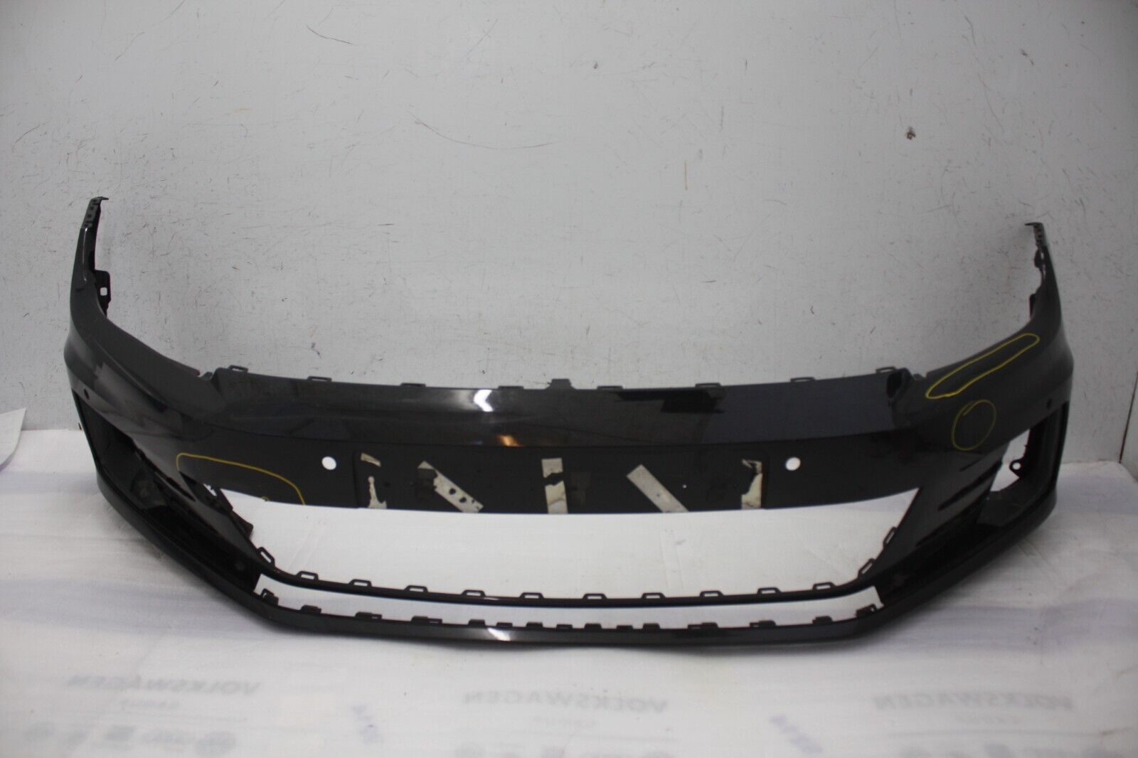 VW Scirocco R-Line Front Bumper 2014 TO 2017 1K8807221 Genuine *DAMAGED*