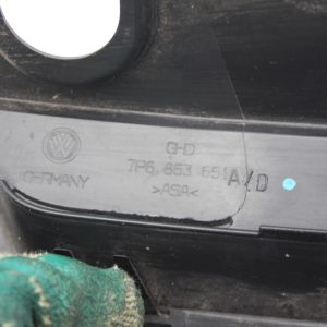 VW Touareg Front Bumper Upper Grill 2011 TO 2014 7P6853651A Genuine *DAMAGED* - Image 15