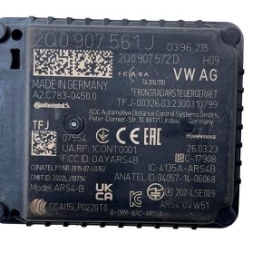 Volkswagen VW T-Roc Front Radar Distance Control Sensor 2Q0907561J Genuine - Image 10