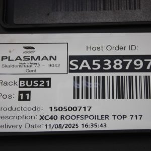 Volvo XC40 Rear Spoiler 2018 ON 31488325 Genuine - Image 13