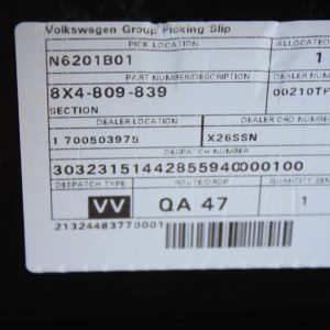 Audi A1 Front Left Side Quarter Panel Genuine 8x4809839 - Image 15