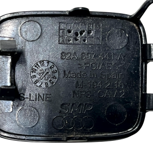 Audi A1 S Line Rear Bumper Tow Cap Cover 2018 Onwards 82A807441A Genuine - Image 17