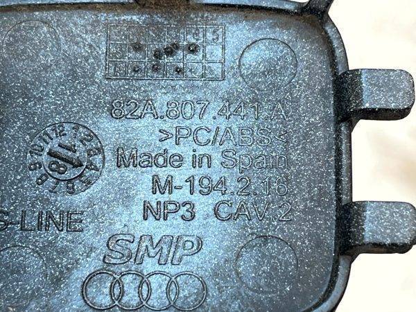 Audi A1 S-Line Rear Bumper Tow Hook Eye Cap Cover 2019 ON 82A807441A Genuine 8 Audi A1 S Line Rear Bumper Tow Hook Eye Cap Cover 2019 ON 82A807441A Genuine 178467727406 9