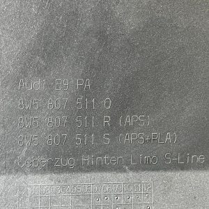 Audi A4 B9 S-Line Rear Bumper 2019 TO 2024 8W5807511Q Genuine - Image 24