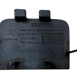 Audi A4 B9 S Line Rear Bumper Tow Cover 2015 TO 2018 8W5807441A Genuine - Image 8