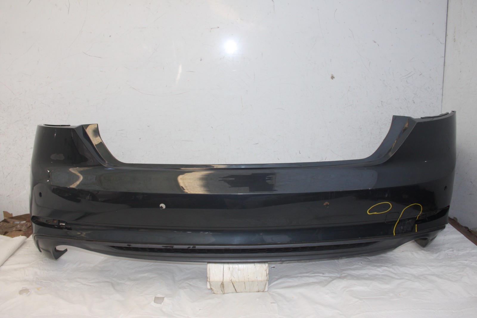 Audi A5 S Line Coupe Rear Bumper 2017 TO 2020 8W6807511C Genuine *DAMAGED*