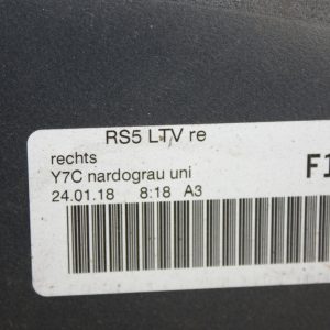 Audi A5 S Line S5 RS5 Coupe Right Side Skirt 8W6853856B 2018 - Image 12
