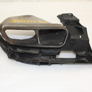 Audi A6 C7 S-Line Rear Bumper Right Exhaust Tip 2014-2018 4G0253825P *DAMAGED*